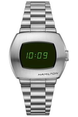 Hamilton H52414131 Armbanduhr PSR Digital Quarz Stahl Grün von Hamilton