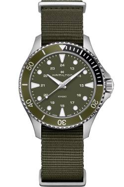 Hamilton H82241961 Unisex Armbanduhr Khaki Navy Scuba Grün 37 mm von Hamilton