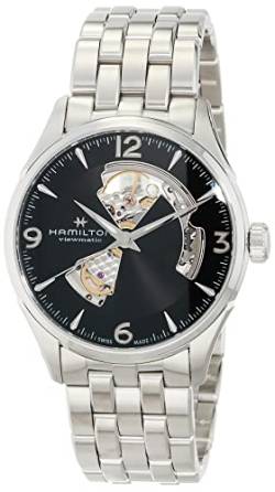 Hamilton Jazzmaster Open Heart H32705131 Herren Automatikuhr Durchbrochenes Ziffernblatt von Hamilton