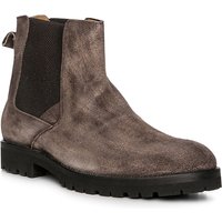 Hamlet Herren Chelsea Boots braun Velours von Hamlet