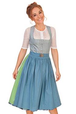 Hammerschmid Midi Dirndl 2tlg. - PILLERSEE - blau von Hammerschmid