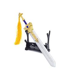 Hanaiette 1 x Elden Ring Game periphere Waffen Modell Schlüsselanhänger mit Display-Ständer für Anime-Fans, Stil Nr. 4, Einheitsgröße von Hanaiette