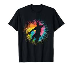 Handball Retro Handballer Handballsport für Handballspieler T-Shirt von Handball Coole Geschenkidee Handballer Outfit Shop