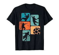 Handball Retro Handballer Handballsport für Handballspieler T-Shirt von Handball Coole Geschenkidee Handballer Outfit Shop