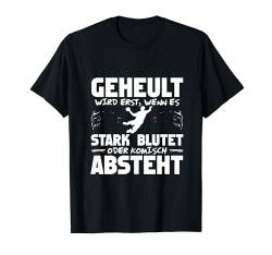 Lustiger Handball Spruch für Männer T-Shirt von Handballer Sprüche