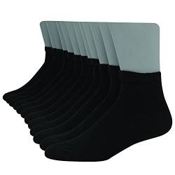 Hanes Ultimate Men's FreshIQ Odor Technology Cool Comfort Reinforced Ankle Socks, 12-Pair Pack von Hanes Ultimate
