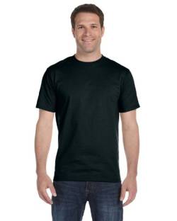 Hanes Big Herren Beefy-t Tall T-Shirt, Schwarz, S/XL von Hanes