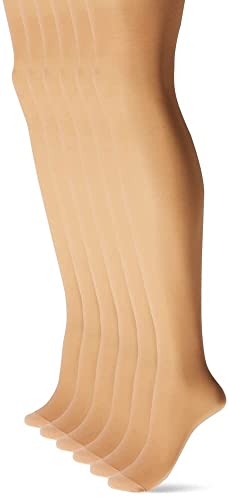 Hanes Damen Alive Control Top Pantyhose P6 Multipack Strumpfhose, Little Color, E von Hanes