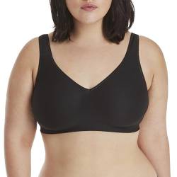 Hanes Damen Comfort Evolution Bra BH, schwarz, 3X von Hanes