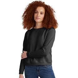 Hanes Damen EcoSmart Crewneck Sweatshirt, Ebenholz, XX-Large von Hanes