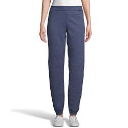 Hanes Damen-Jogginghose, EcoSmart Sweatpants für Damen, Beste Jogginghose für Damen, 76,2 cm, Marineblau meliert, M von Hanes