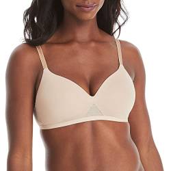 Hanes Damen Padded BH, Nude, small von Hanes