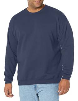 Hanes Herren EcoSmart Fleece Sweatshirt (2er Pack) - Blau - Small von Hanes