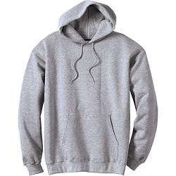 Hanes Herren Pullover Ultimate Heavyweight Fleece Hoodie Sweatshirt - Grau - XXX-Large von Hanes