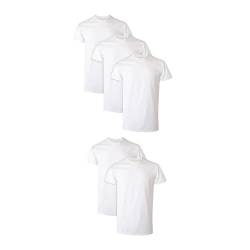 Hanes Herren X-temp Comfort Cool Crewneck onderhemd 5-pack Unterhemd, Weiß, XXL EU von Hanes