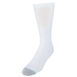 Hanes Men's 12 Pack FreshIQ Over The Calf Tube Socks, White, 10-13/Shoe Size von Hanes