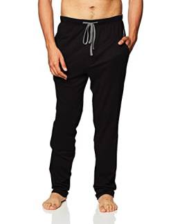 Hanes Men's Knit Pant纯色针织长裤단색 니트 바지素色針織長褲solide Strickhose, Black, Large von Hanes