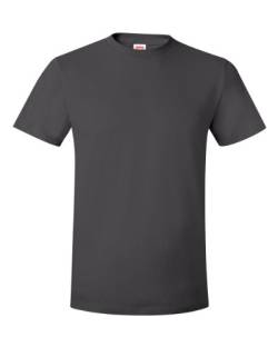 Hanes Men's Nano Premium Cotton T-Shirt (Pack of 2), Smoke Grey, X-Large von Hanes