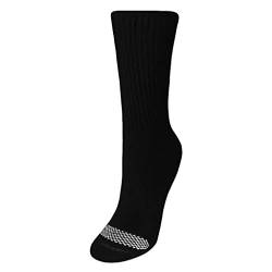 Hanes Womens Cool Comfort® Crew Socks 6-Pack (683V6) -Black w/Wh -5-9 von Hanes