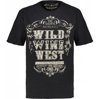HangOwear Trachten T-Shirt mit Print "Wild Wine West" von HangOwear