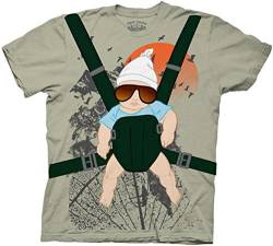 Hangover Alan Baby Bjorn with Graphic Human Tree Dark Khaki Erwachsene Kostüm T-Shirt (XX-Large) von Hangover