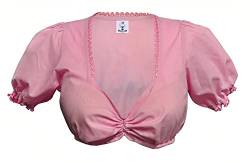 Hanni-Fashion Alpin Trachten Dirndlbluse Tanja Rosa (50) von Hanni-Fashion