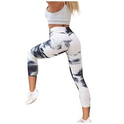 Hanraz Scrunch Butt Sport Blickdicht Leggins Elastische Leggings warm Fitness Hose mit Taschen Jogger Laufhosen Modern von Hanraz