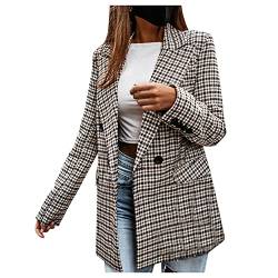 Oberbekleidung Mantel Schulterklappen Slim Fit Jacken Reißverschluss Stehkragen Frauen Leichte Microfleece Polyester mit Taschen Herbst Winterjacke von Hanraz