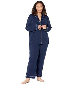 Damen Pyjama 1/1 Arm deep navy L von Hanro