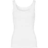 HANRO Cotton Seamless Unterhemd, Baumwolle, nahtlos, für Damen, weiß, S von Hanro