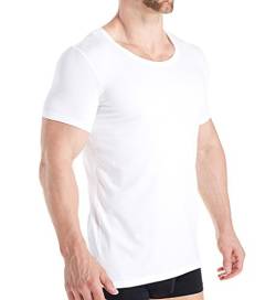 HANRO Herren Shirt 1/2 Arm Cotton Superior (0101 white), Gr. XL von Hanro