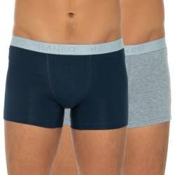 Hanro 2-er Set Trunks Blau & Grau von Hanro