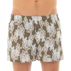 Hanro Boxershorts Khaki mit Motiv von Hanro