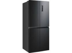 C (A bis G) HANSEATIC Multi Door "HCDC18080C" Kühlschränke silberfarben (schwarz) Kühl-Gefrierkombinationen von Hanseatic