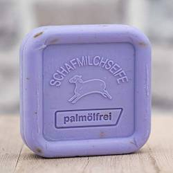 Ovis Schafmilchseife Palmölfrei Lavendel eckig 100g von Hansen GmbH