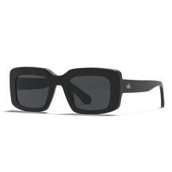 Hanukeii Unisex Santorini Sonnenbrille, Schwarz, One Size von Hanukeii