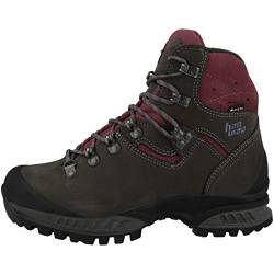 Hanwag Damen Tatra II Lady GTX Trekking-& Wanderstiefel, Schwarz (Aphalt/Dark Garnet 064356), 39.5 EU von Hanwag