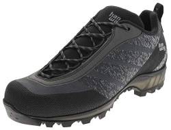 Hanwag M Ferrata Light Low GTX Grau - Gore-Tex Wasserdichter halbhoher Herren Bergschuh, Größe EU 42 - Farbe Asphalt - von Hanwag