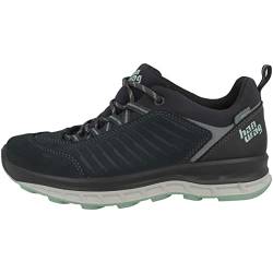 Hanwag W Blueridge Low Lady Es Blau - Vielseitiger multifunktioneller Damen EcoShell Wanderschuh, Größe EU 40.5 - Farbe von Hanwag