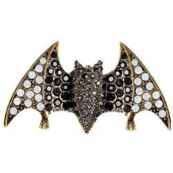 Halloween Brosche Fledermaus Brosche, Kreativer Dämonschläger -förmiger Dekorativer Brosche Bestell von Haowul