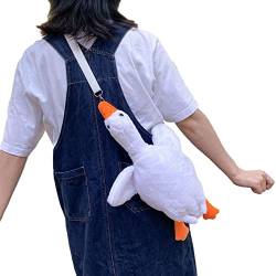 Plüsch Duck Umhängetasche Süße Gefüllte Enten -crossbody - Cartoon Messenger -tasche Für Mädchen Frauen von Haowul
