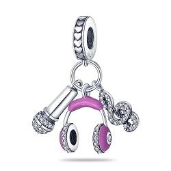Hapour 925 Sterling Silber Dangle Anhänger Charms Beads Compatible Fit für Armbänder Halskette Geburtstag Muttertag Schmuck Geschenk für Frauen Mädchen von Hapour