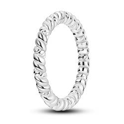 Hapour 925 Sterling Silber Ringe für Frauen Cubic Zirkonia Eternity Bands für Frauen Mädchen stapelbar Vintage Ringe Erklärung Ringe von Hapour