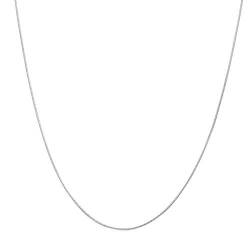 Happiness Boutique Damen Kette Silberfarbe | Filigrane Halskette Minimalist Schmuck Edelstahl von Happiness Boutique