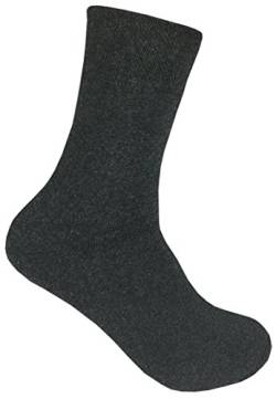 Happy Bavaria 4 Paar Extra THERMO Thermosocken Herren Winter warm Socken frottee Wintersocken Arbeit Herrensocken grau Baumwolle (grau, 39-42) von Happy Bavaria