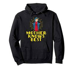 Die selige Mutter Maria Geschenke zum katholischen Muttertag Pullover Hoodie von Happy Catholics