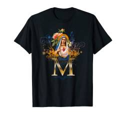 Katholisches Jungfrau Maria-Unbeflecktes Herz T-Shirt von Happy Catholics