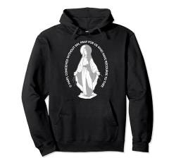 Our Lady of Grace Miraculous Medal Mary Catholic Faith Pullover Hoodie von Happy Catholics