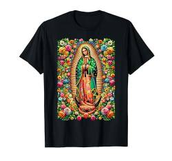 Virgen de Guadalupe Unsere Liebe Frau von Guadalupe katholische Maria Folk T-Shirt von Happy Catholics