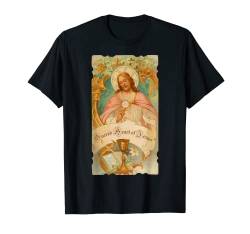 Weihe an das heilige Herz Jesu Vintage Catholic T-Shirt von Happy Catholics